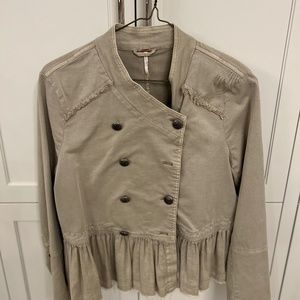 Free People Size large Jean jacket